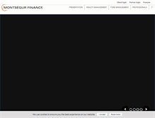 Tablet Screenshot of montsegurfinance.com